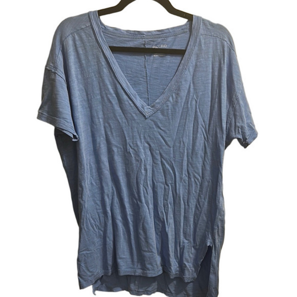 Pilcro Blue Short Sleeve Tee